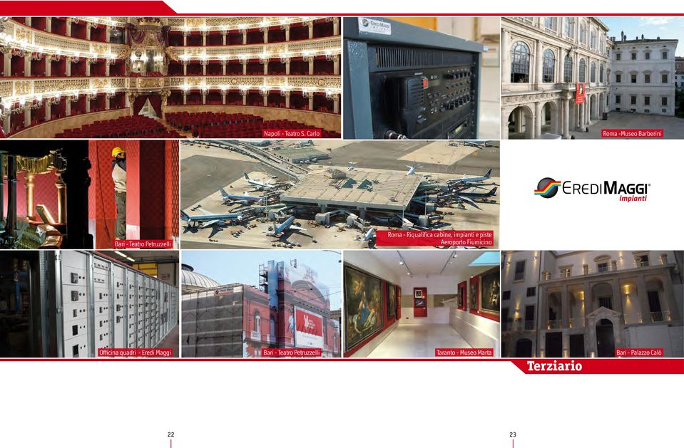 Riqualifica cabine, impianti e piste Aeroporto Fiumicino