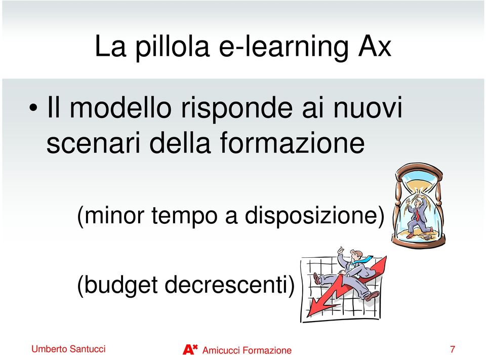 formazione (minor tempo a disposizione)