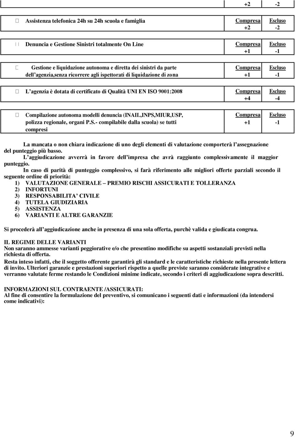 Compilazione autonoma modelli denuncia (INAIL,INPS,