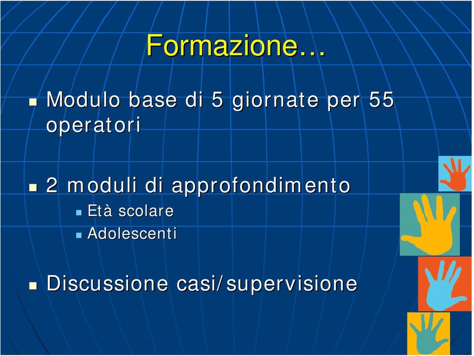 moduli di approfondimento Età