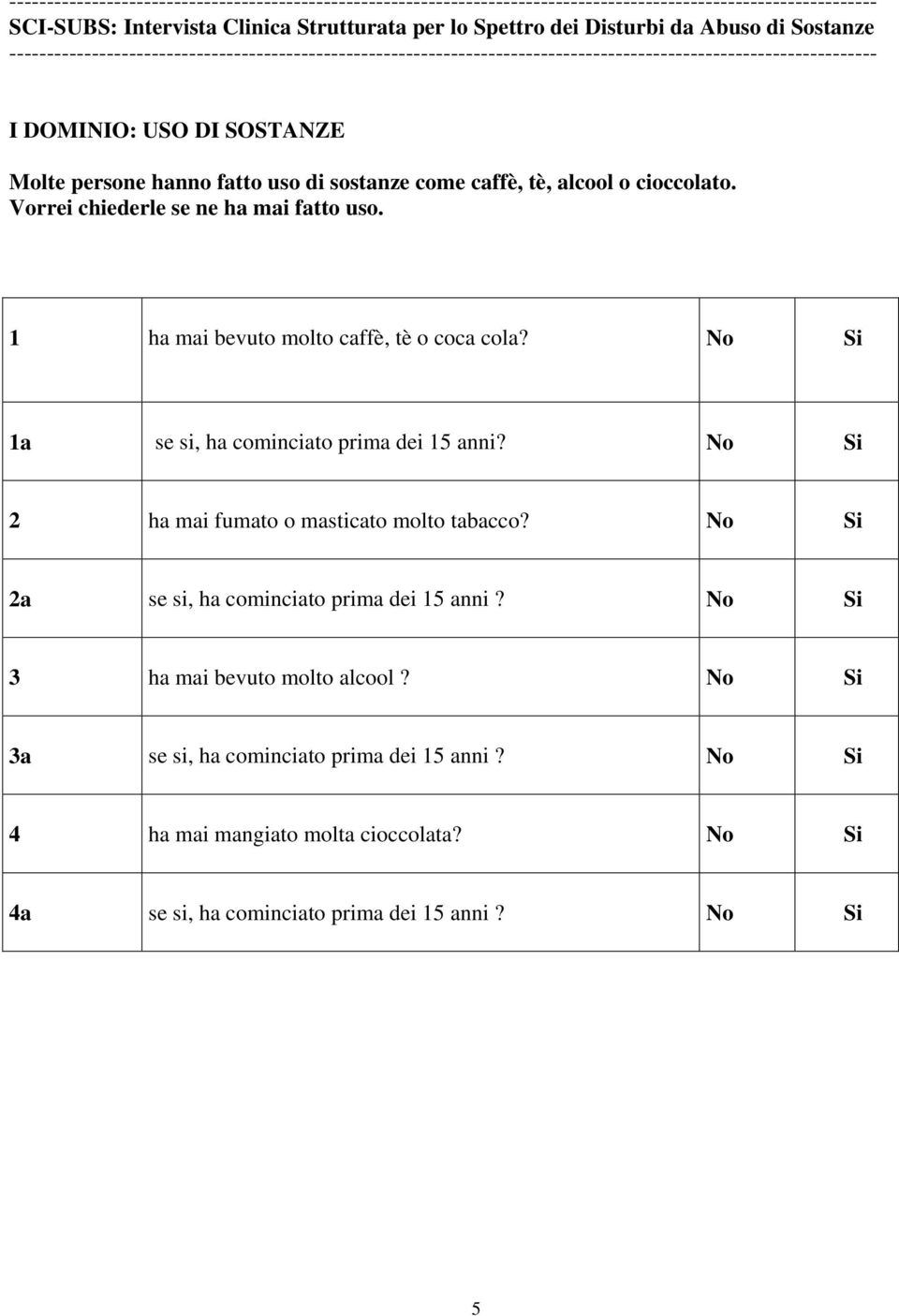 1a se si, ha cominciato prima dei 15 anni? 2 ha mai fumato o masticato molto tabacco?