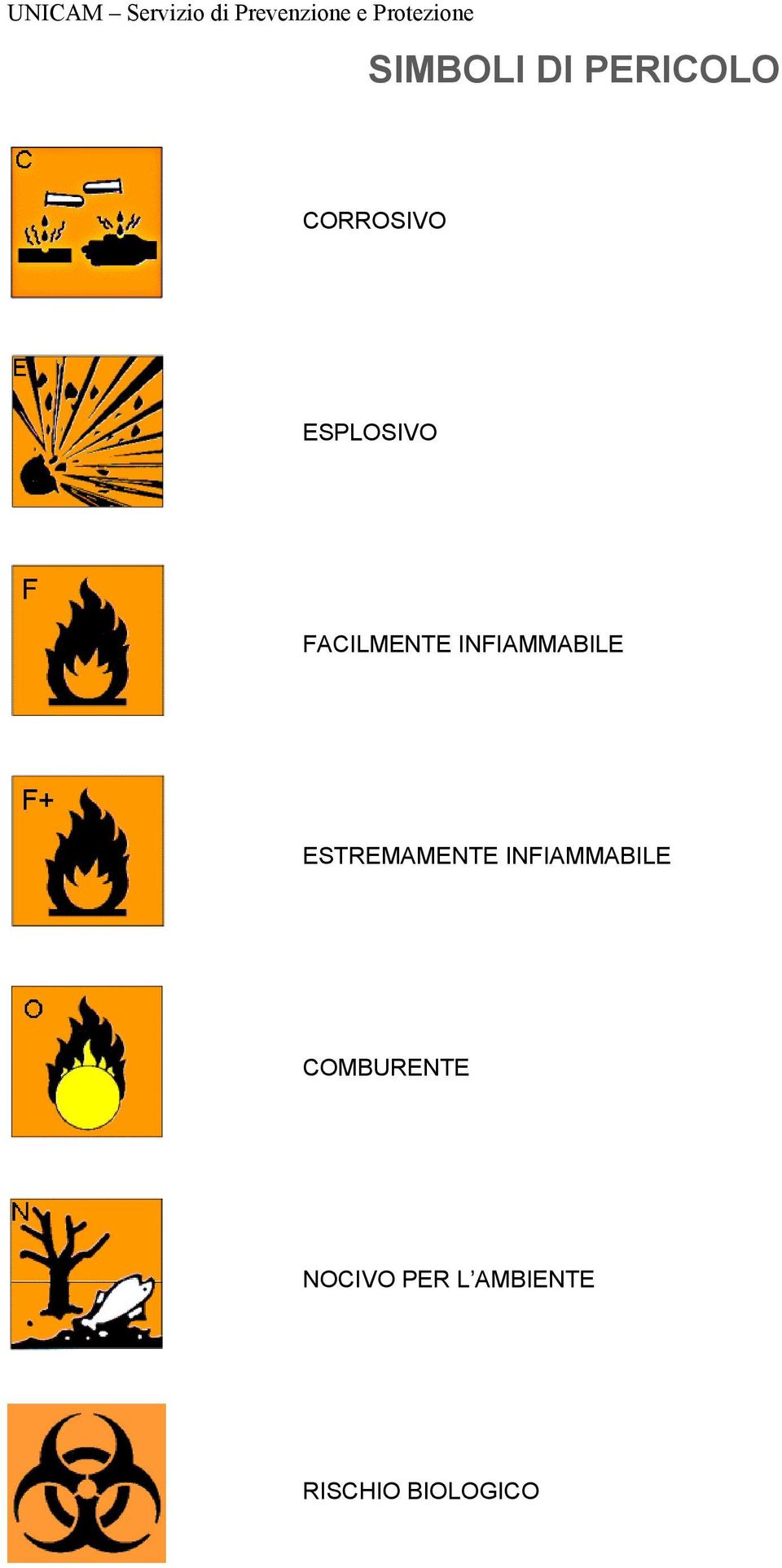 FACILMENTE INFIAMMABILE ESTREMAMENTE