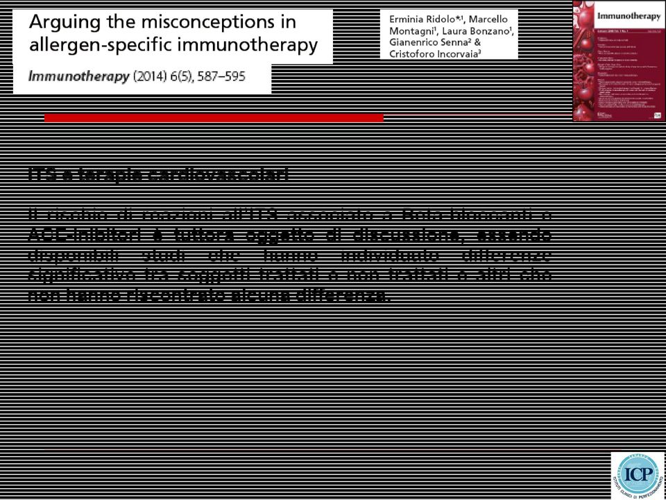 disponibili studi che hanno individuato differenze significative tra