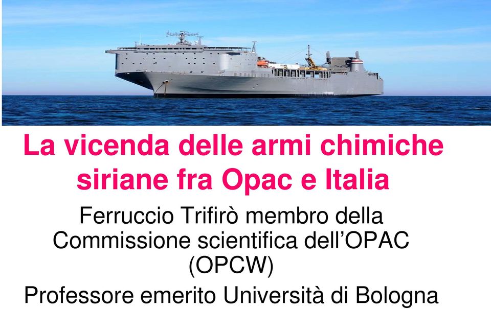 della Commissione scientifica dell OPAC