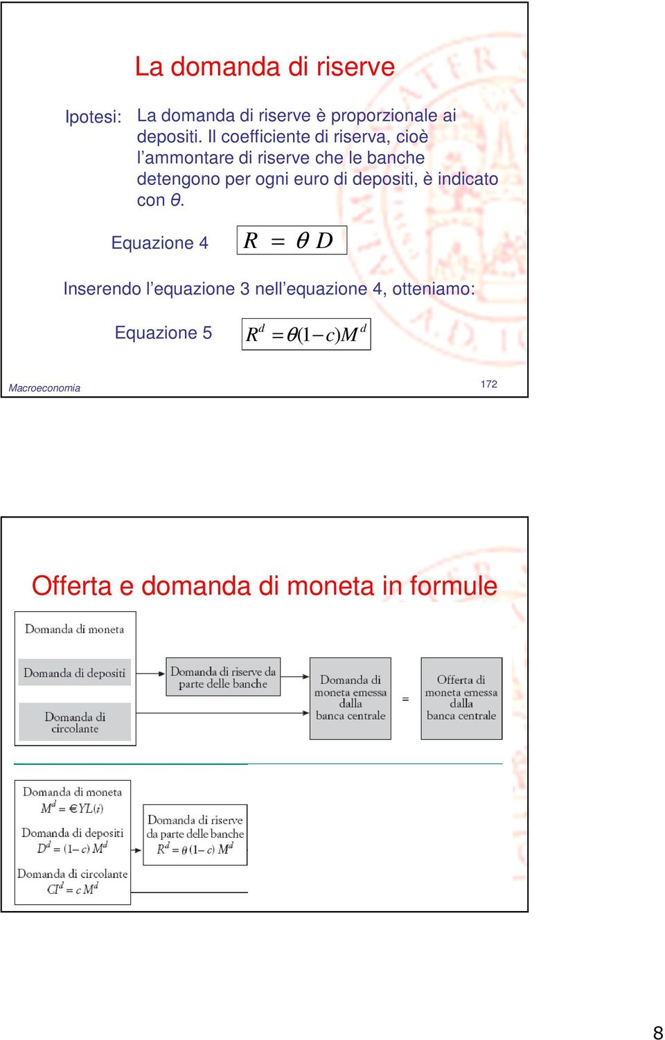 i epositi, è inicato con θ.