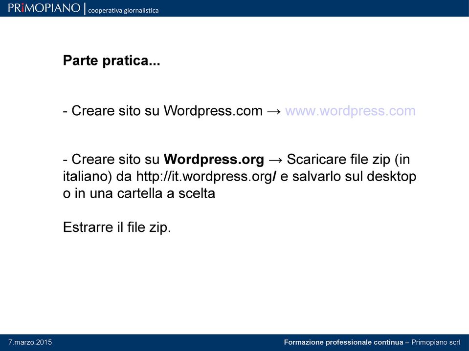 org Scaricare file zip (in italiano) da http://it.