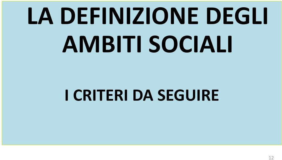 SOCIALI I