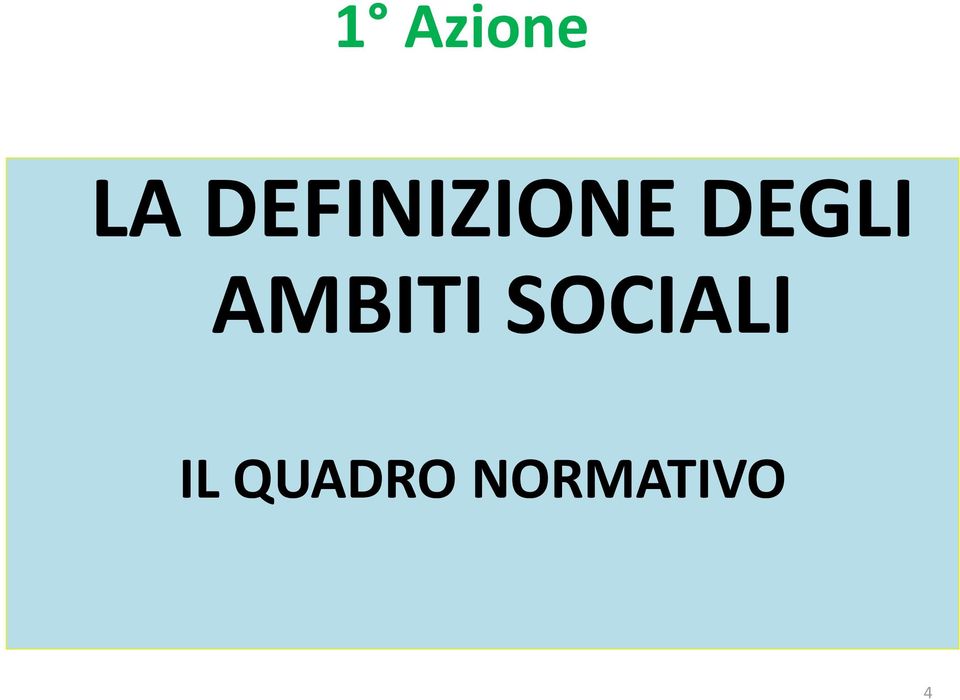 DEGLI AMBITI