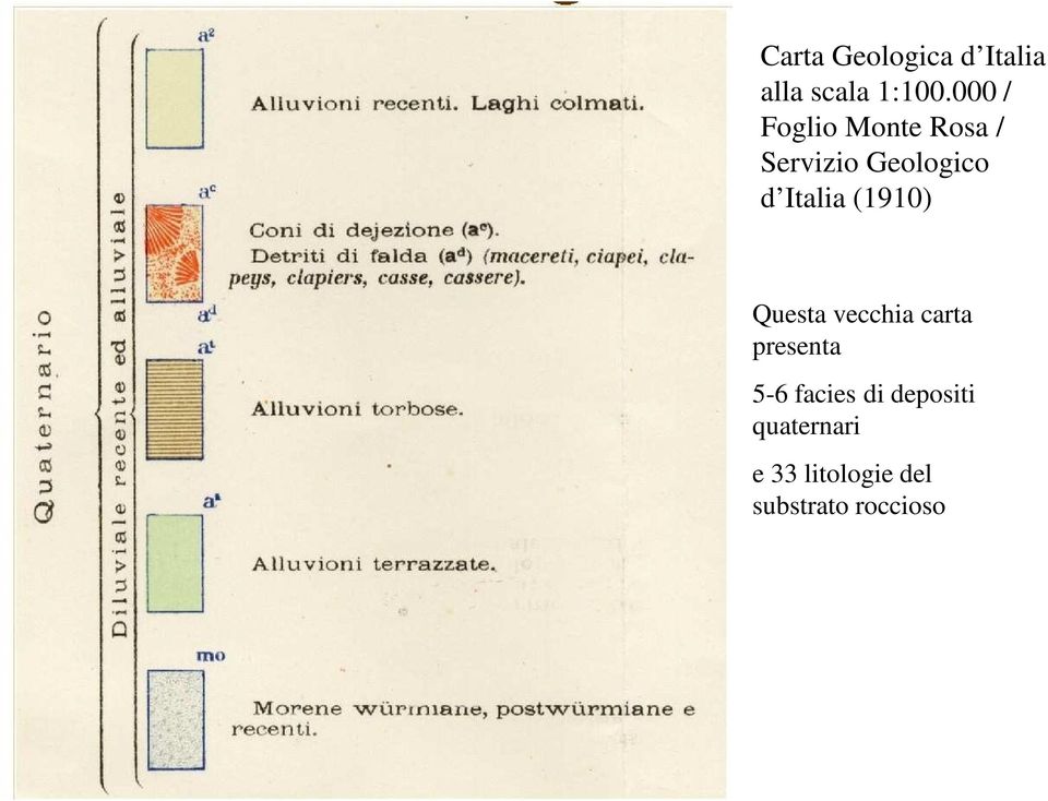 Italia (1910) Questa vecchia carta presenta 5-6