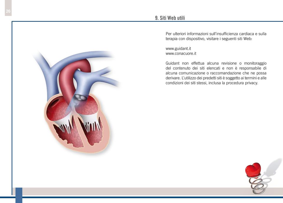 it Guidant non effettua alcuna revisione o monitoraggio del contenuto dei siti elencati e non è responsabile di