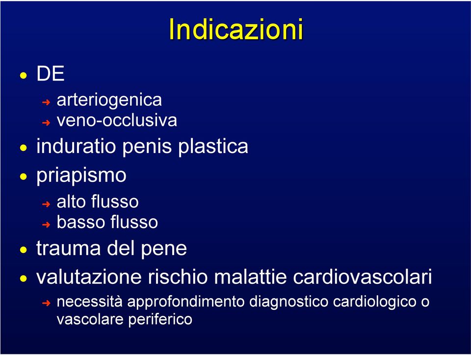 valutazione rischio malattie cardiovascolari n necessità