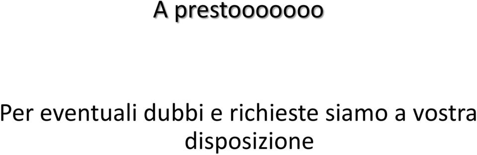 richieste siamo a