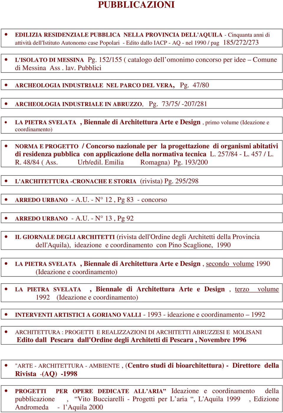 47/80 ARCHEOLOGIA INDUSTRIALE IN ABRUZZO, Pg.