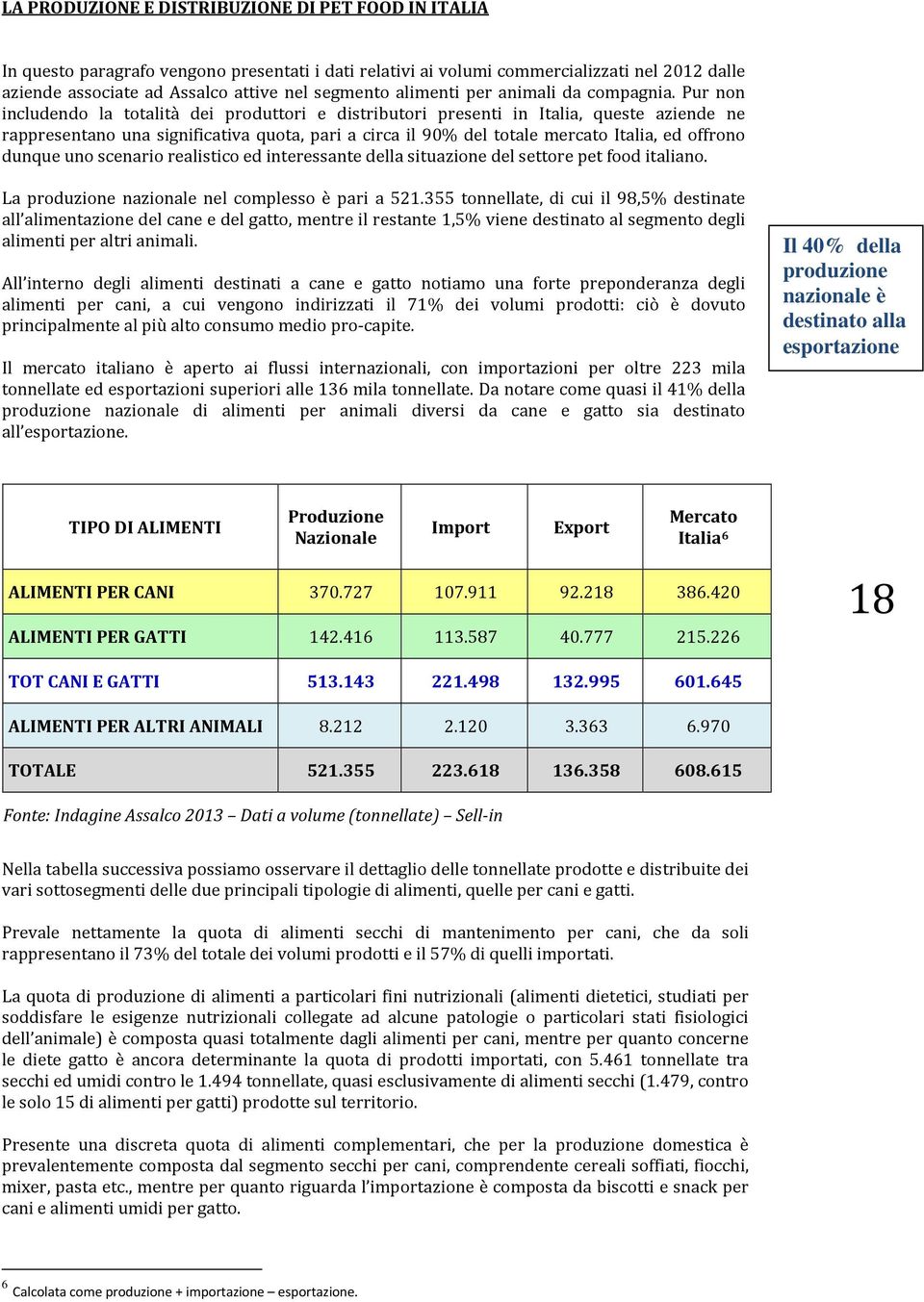 Pur non includendo la totalità dei produttori e distributori presenti in Italia, queste aziende ne rappresentano una significativa quota, pari a circa il 90% del totale mercato Italia, ed offrono