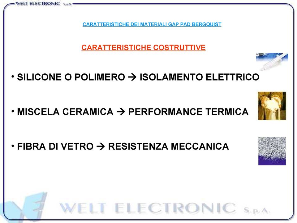 ISOLAMENTO ELETTRICO MISCELA CERAMICA