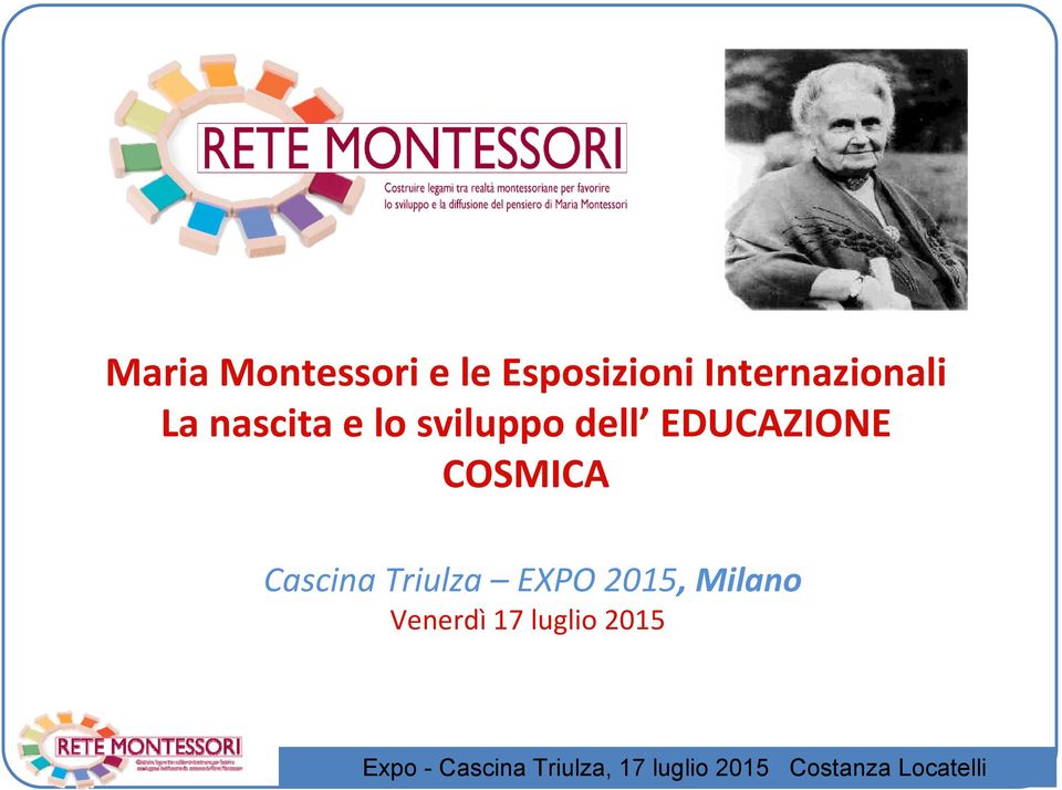 Cascina Triulza EXPO 2015, Milano Venerdì 17 luglio