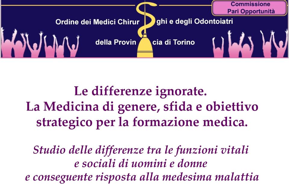 la formazione medica.