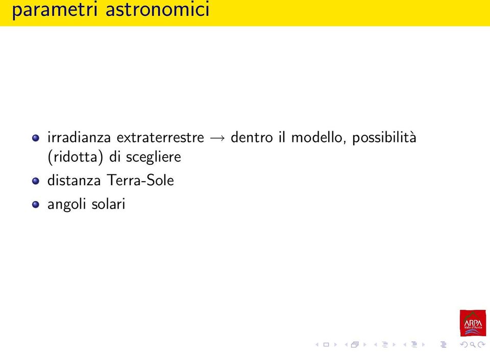 possibilità (ridotta) di