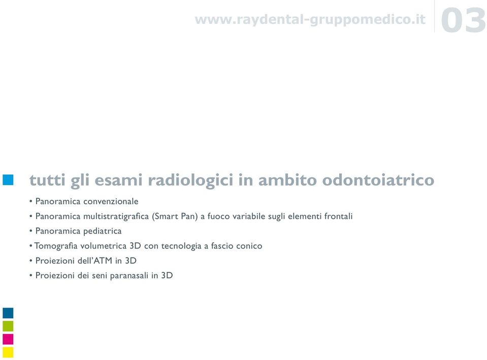 Panoramica multistratigrafica (Smart Pan) a fuoco variabile sugli elementi frontali