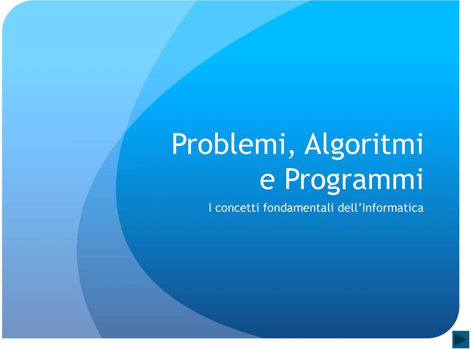 Programmi I