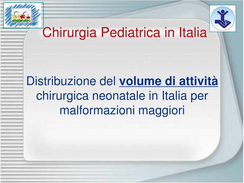 attività chirurgica neonatale