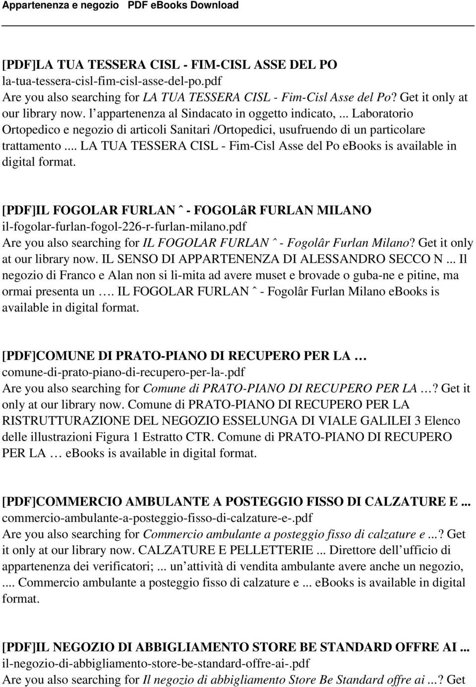 .. LA TUA TESSERA CISL - Fim-Cisl Asse del Po ebooks is available in digital format. [PDF]IL FOGOLAR FURLAN ˆ - FOGOLâR FURLAN MILANO il-fogolar-furlan-fogol-226-r-furlan-milano.