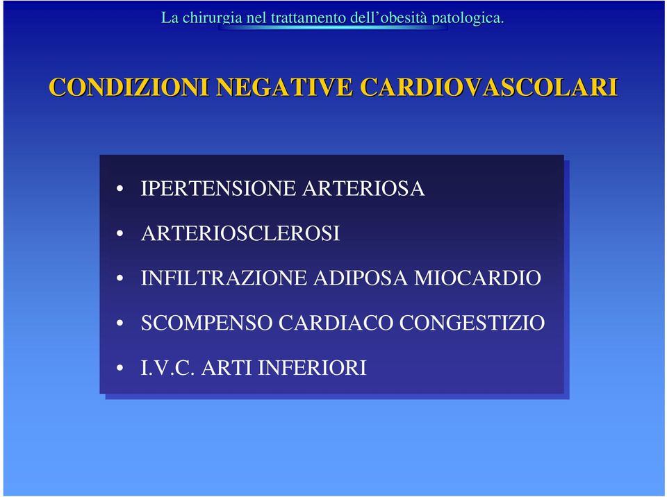 INFILTRAZIONE ADIPOSA MIOCARDIO