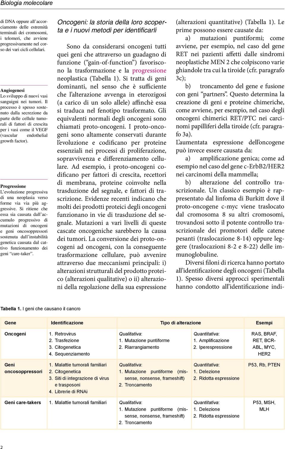 Il processo è spesso sostenuto dalla secrezione da parte delle cellule tumorali di fattori di crescita per i vasi come il VEGF (vascular endothelial growth factor).