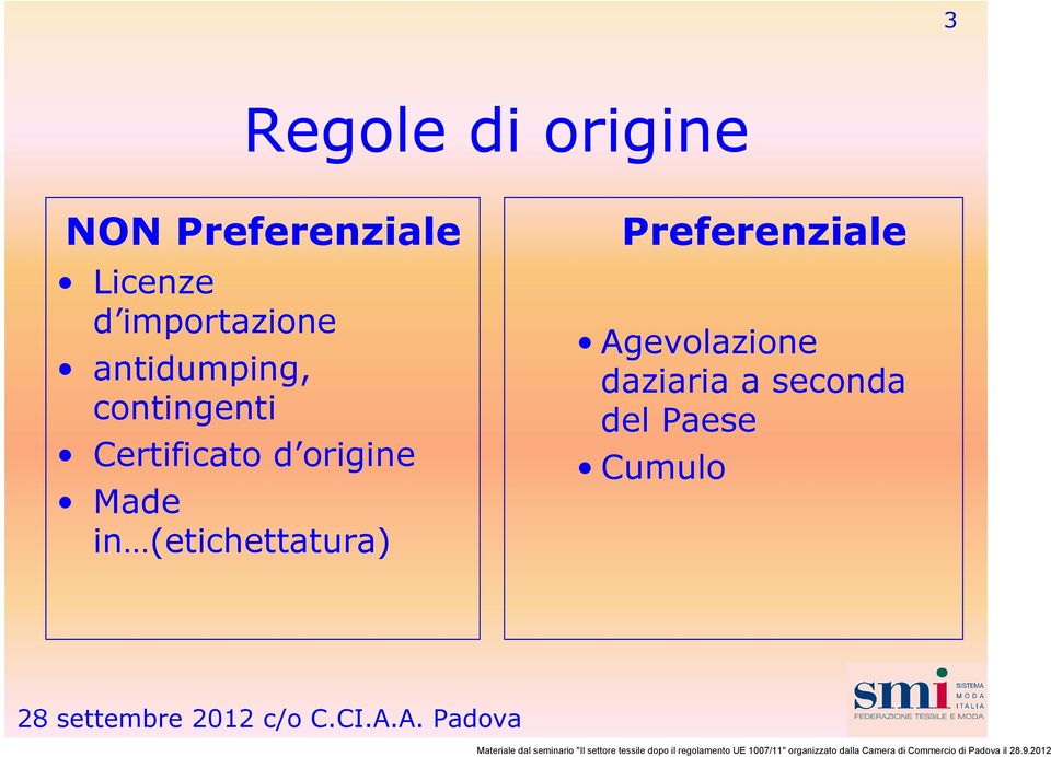 Certificato d origine Made in (etichettatura)