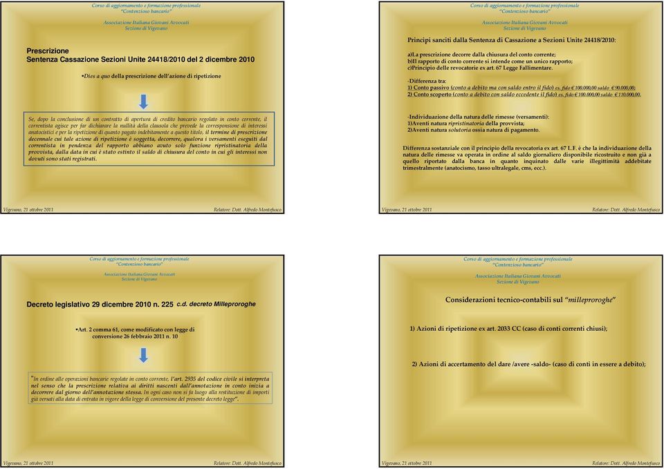 -Differenza tra: 1) Conto passivo (conto a debito ma con saldo entro il fido) es. fido 100.000,00 saldo 90.000,00; 2) Conto scoperto (conto a debito con saldo eccedente il fido) es. fido 100.000,00 saldo 110.