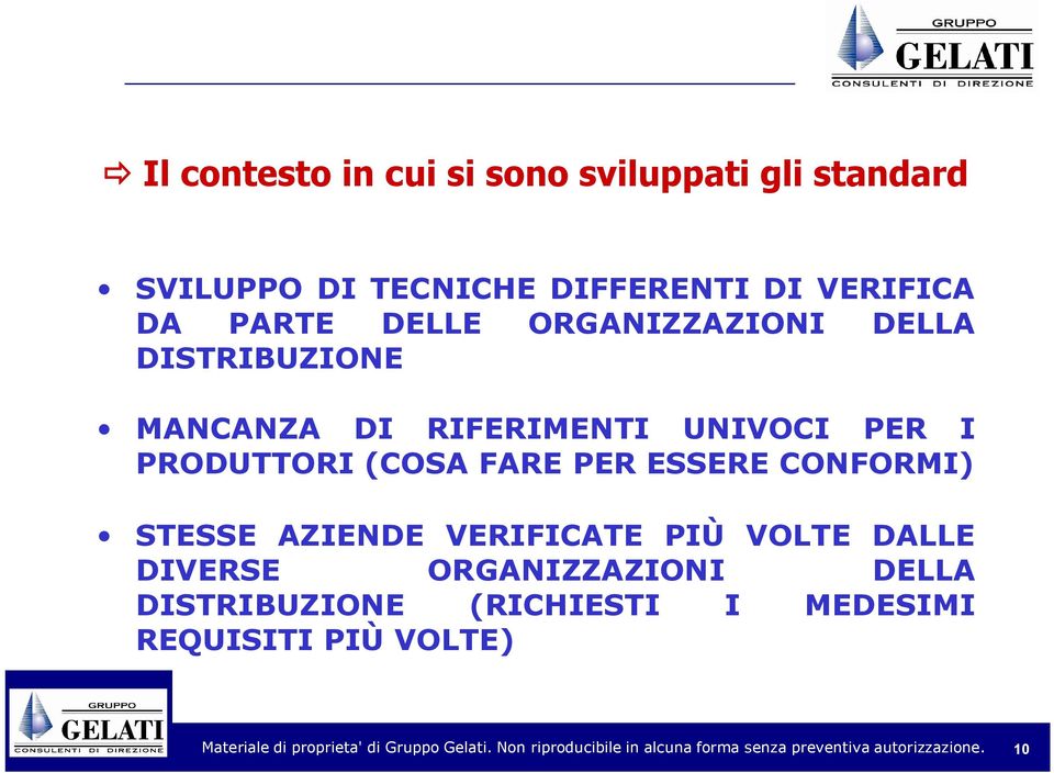 UNIVOCI PER I PRODUTTORI (COSA FARE PER ESSERE CONFORMI) STESSE AZIENDE VERIFICATE PIÙ