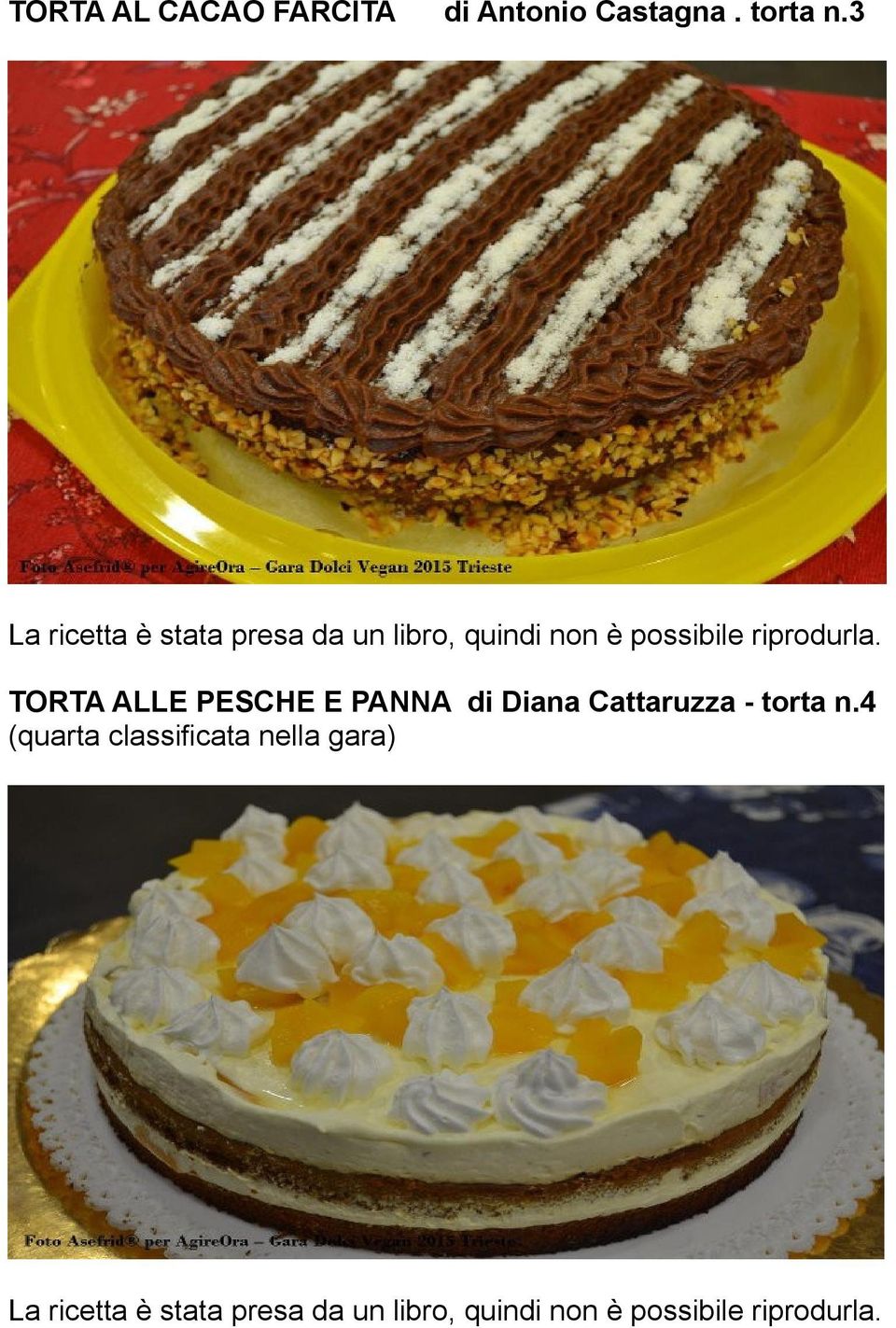 riprodurla. TORTA ALLE PESCHE E PANNA di Diana Cattaruzza - torta n.