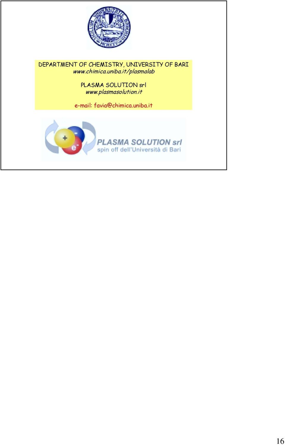 it/plasmalab PLASMA SOLUTION srl www.