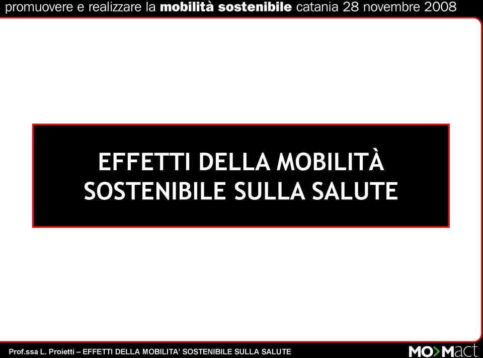 MOBILITÀ