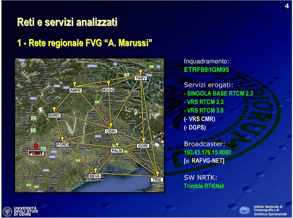 SINGOLA BASE - VRS - VRS RTCM 3.