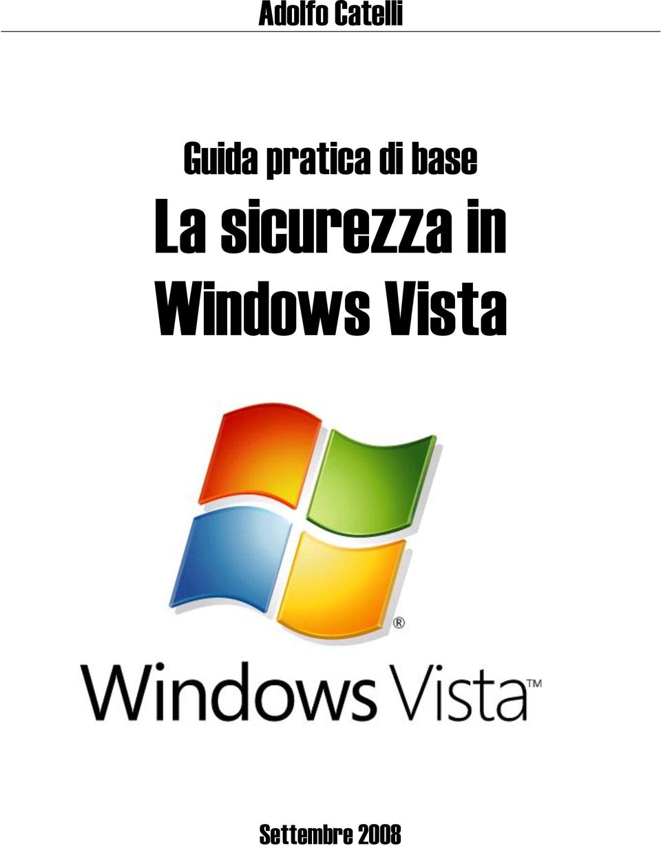 sicurezza in Windows
