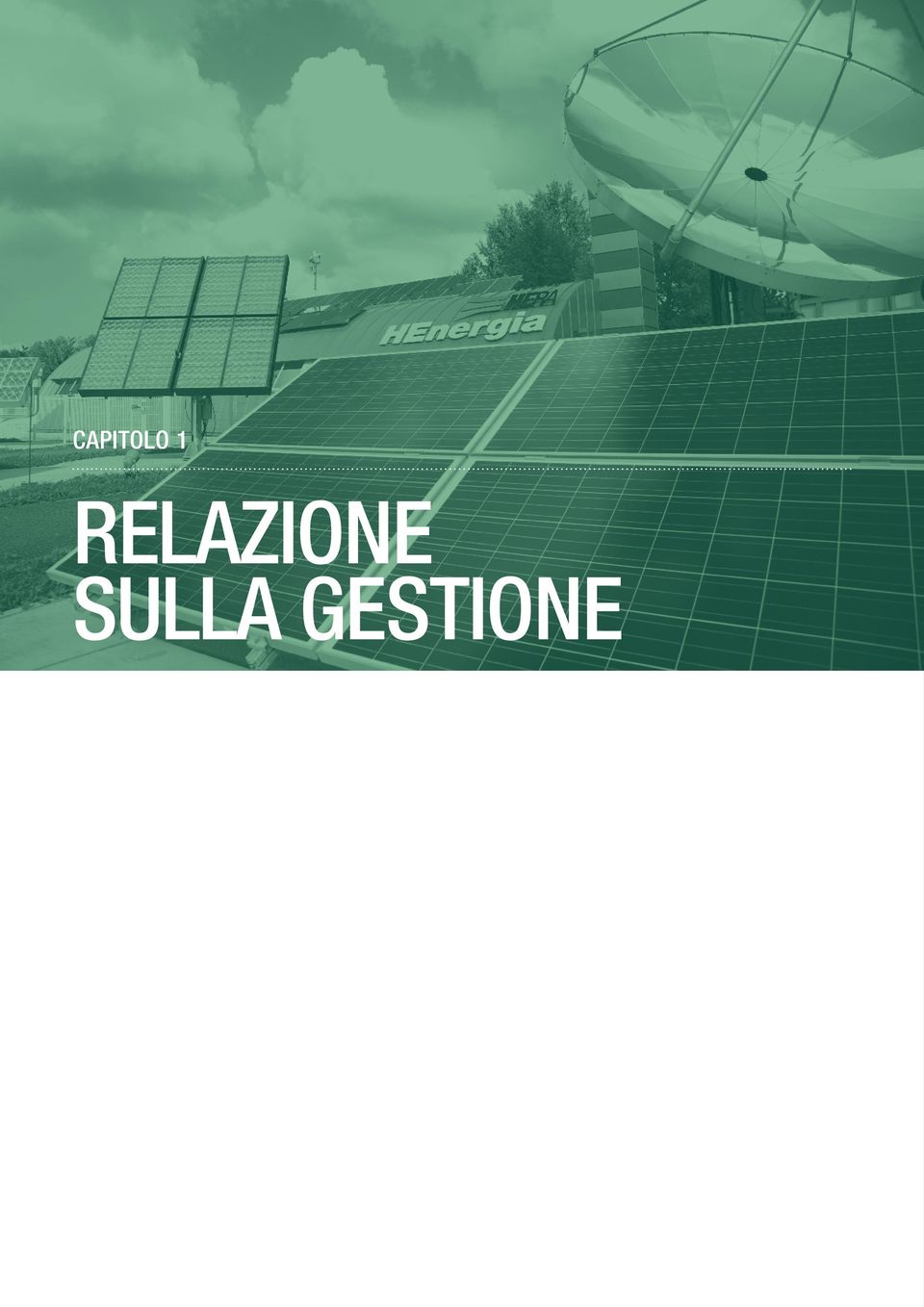 Introduzione Relazione sulla