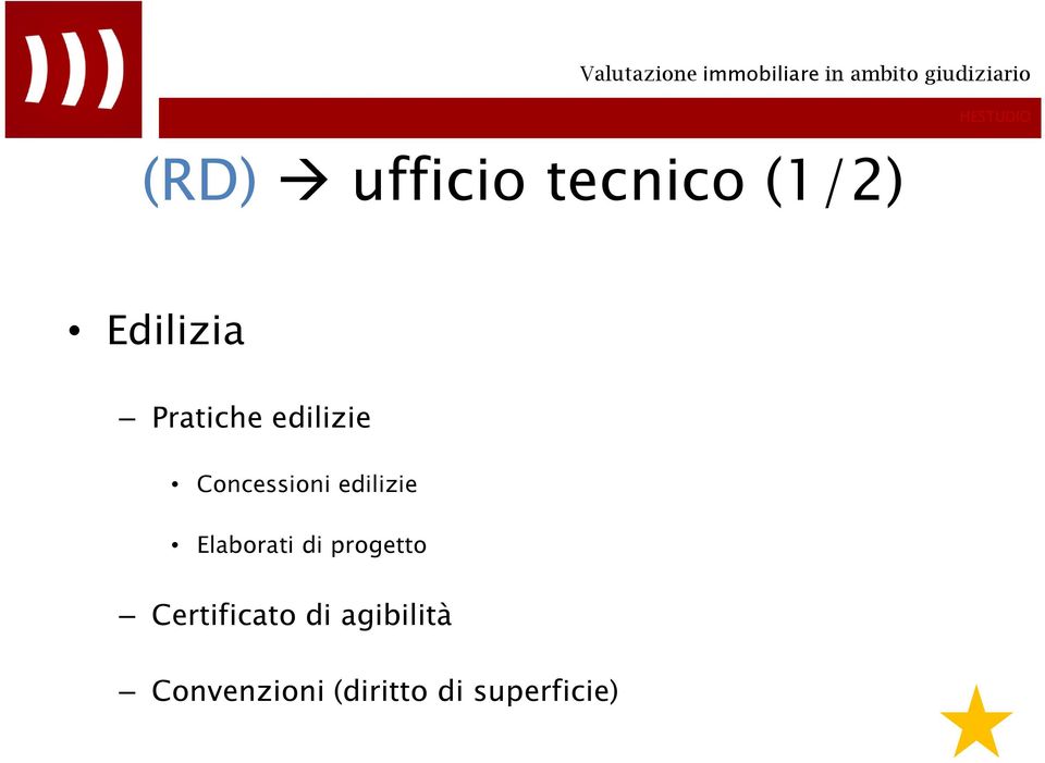 Elaborati di progetto Certificato di