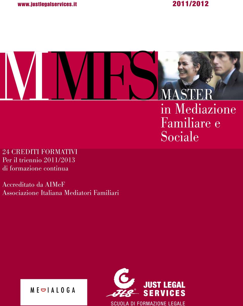 2011/2013 di formazione continua MFS MASTER