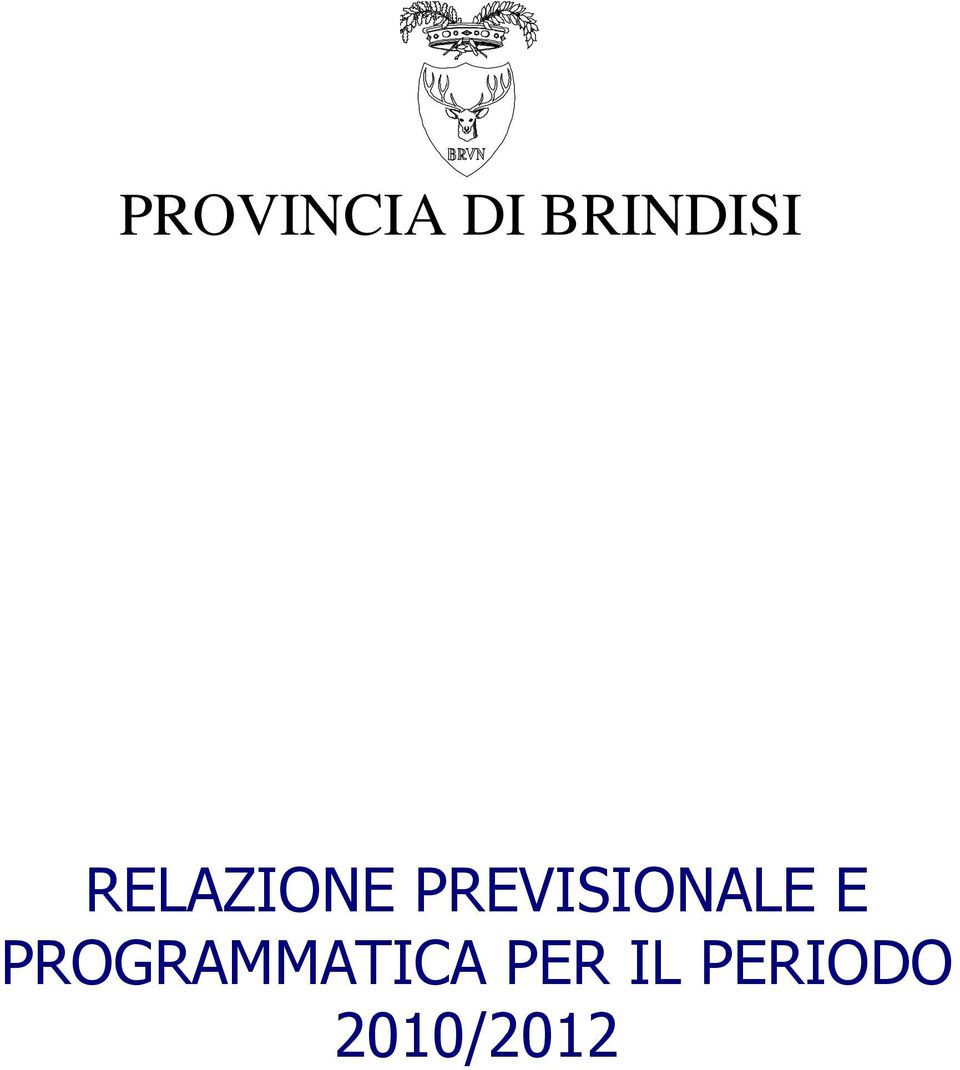 PREVISIONALE E