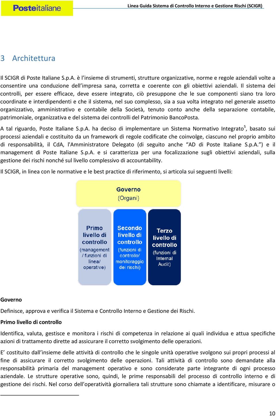 volta integrato nel generale assetto organizzativo, amministrativo e contabile della Società, tenuto conto anche della separazione contabile, patrimoniale, organizzativa e del sistema dei controlli