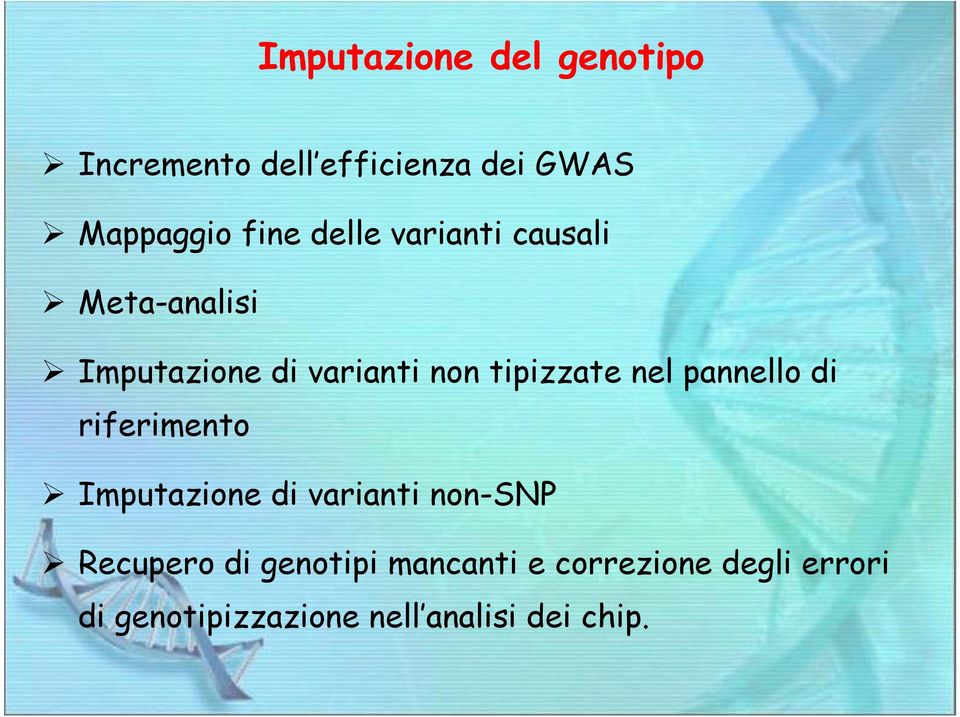 nel pannello di riferimento Imputazione di varianti non-snp Recupero di