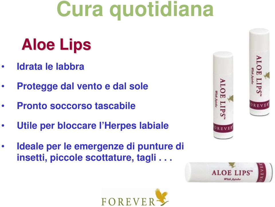 per bloccare l Herpes labiale Ideale per le