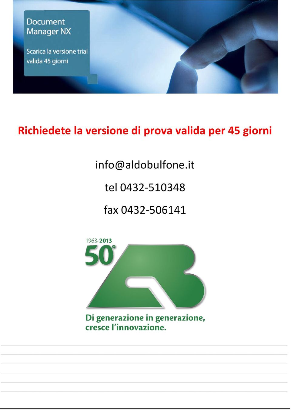 giorni info@aldobulfone.