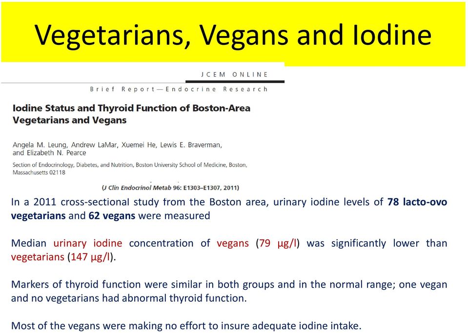 significantly lower than vegetarians (147 µg/l).