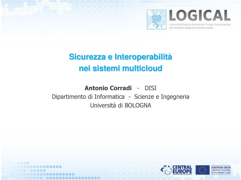 DISI Dipartimento di Informatica -