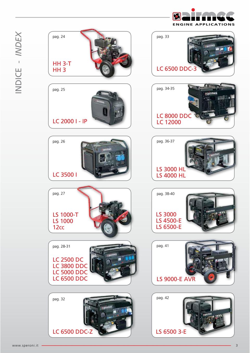 36-37 LC 3500 I LS 3000 HL LS 4000 HL pag. 27 pag.