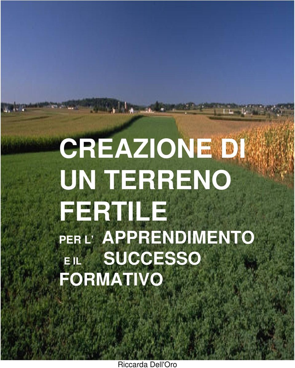 TERRENO FERTILE PER L