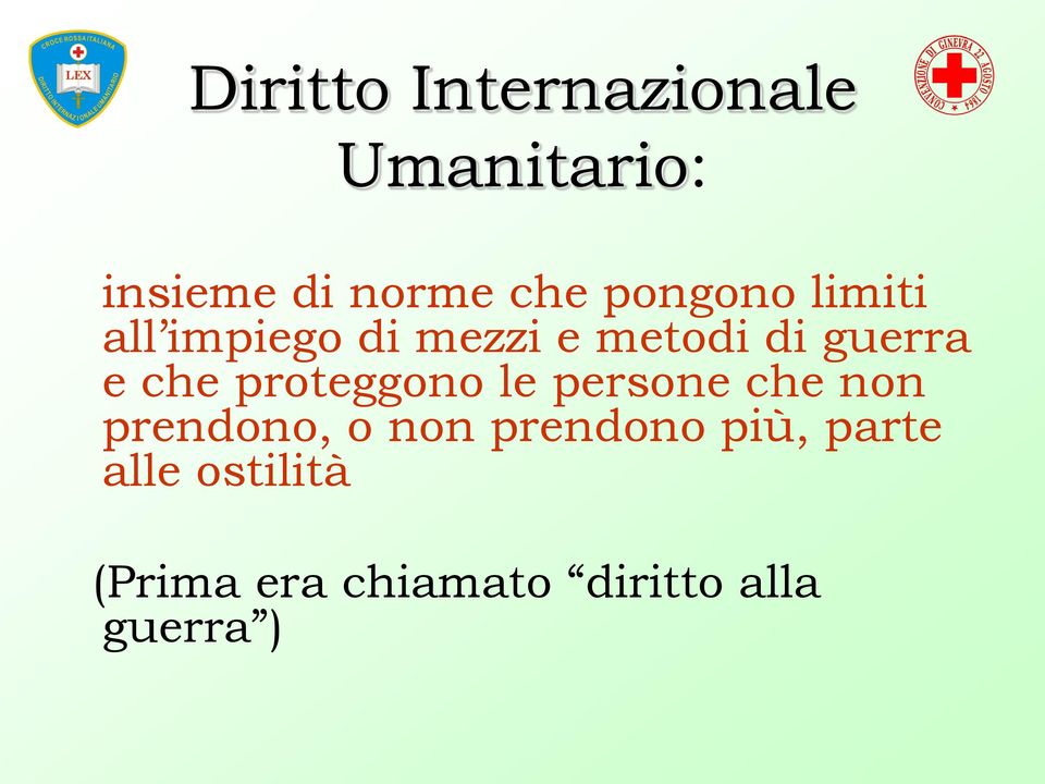 che proteggono le persone che non prendono, o non prendono