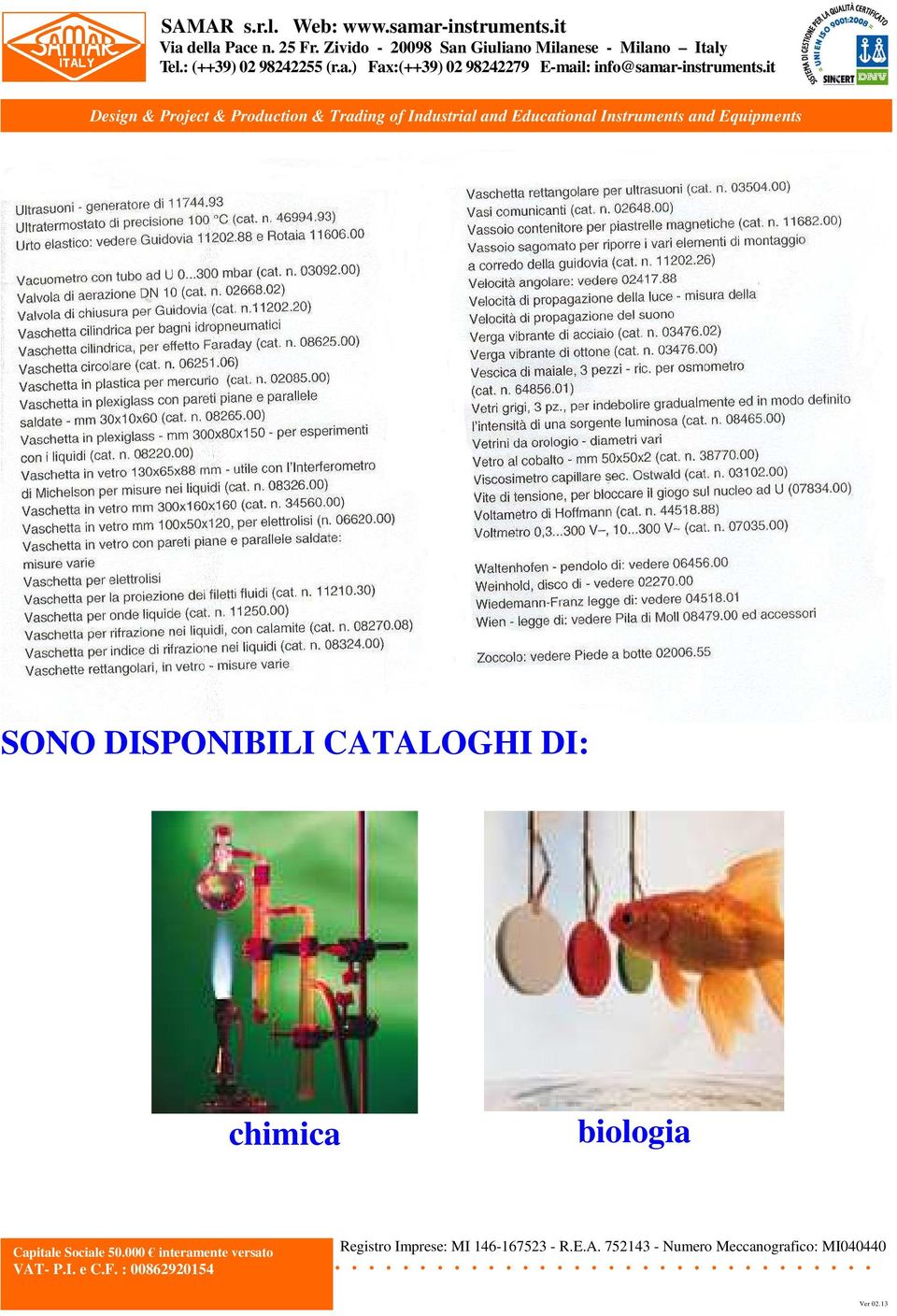 CATALOGHI